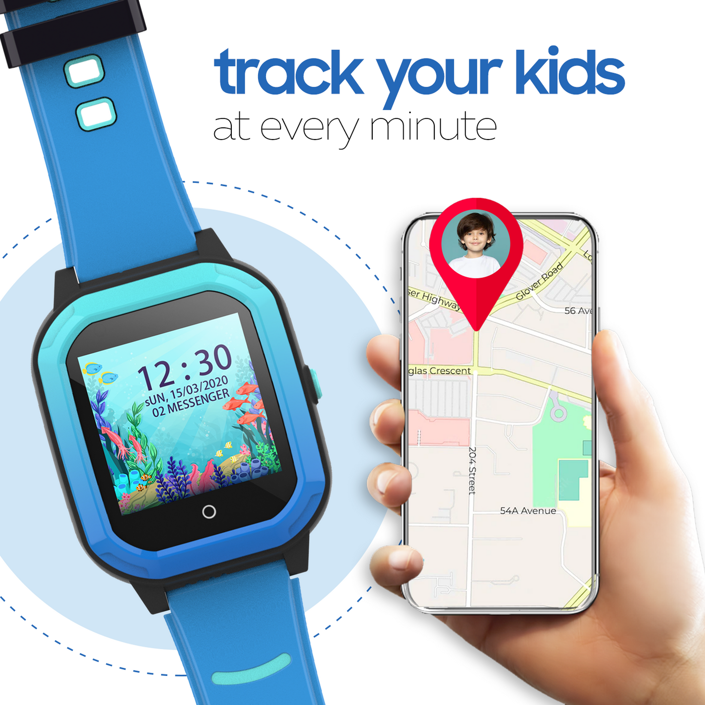 Turet Comet Smart Watch for Kids