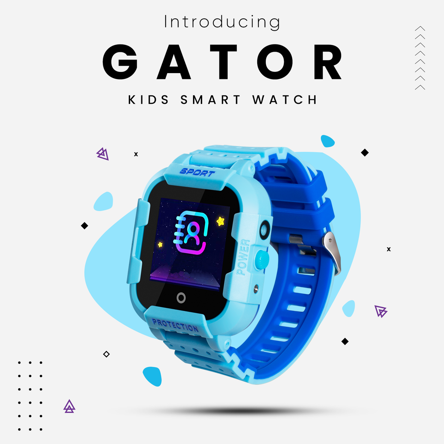 Turet Gator Smart Watch for Kids