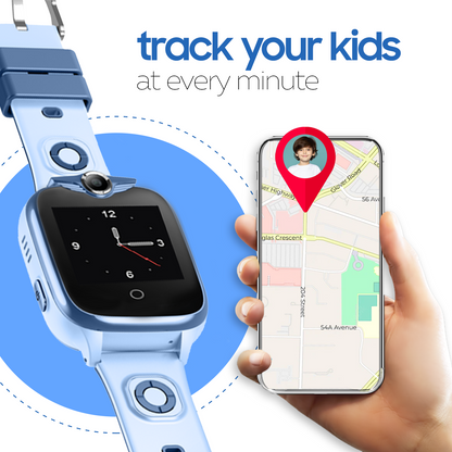 Turet Raspberry Smart Watch for Kids