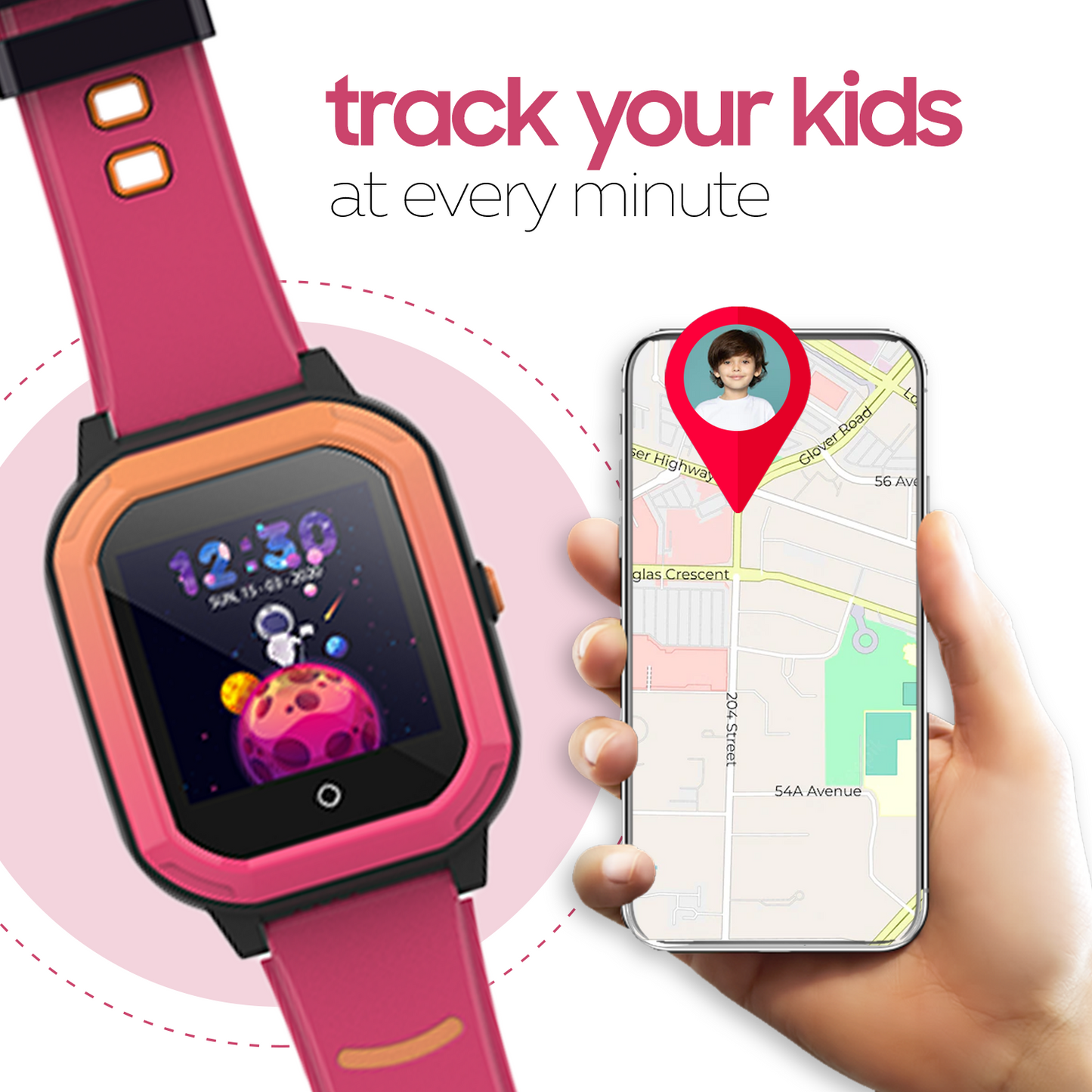 Turet Comet Smart Watch for Kids