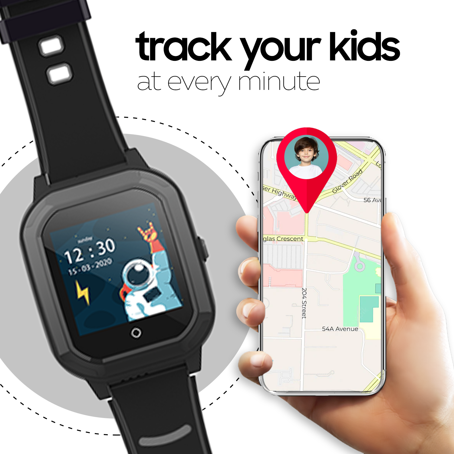 Turet Comet Smart Watch for Kids