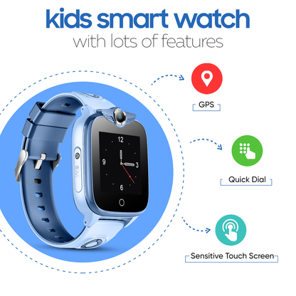 Turet Raspberry Smart Watch for Kids