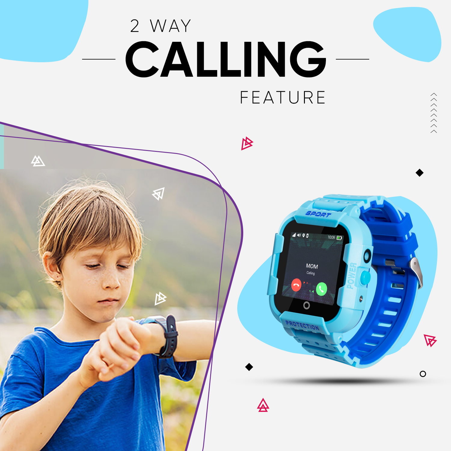 Turet Gator Smart Watch for Kids