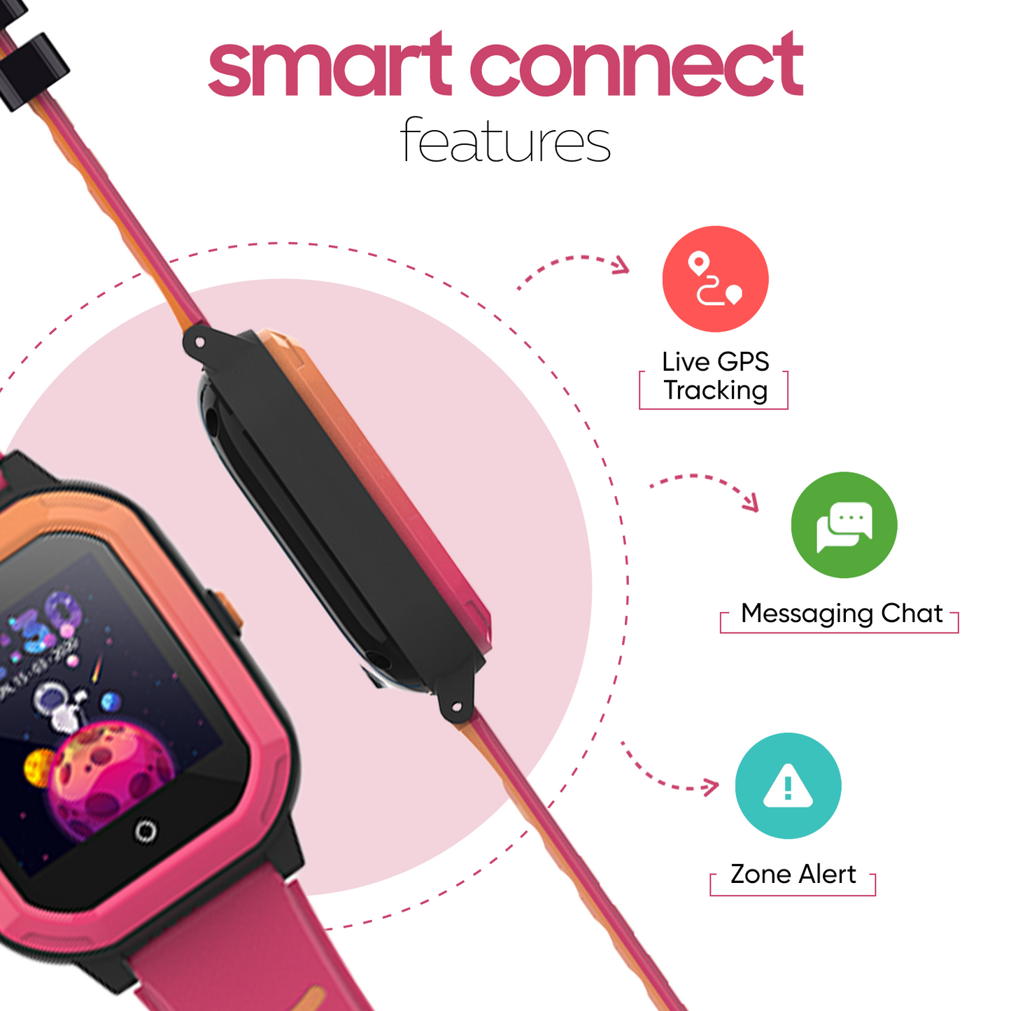 Turet Comet Smart Watch for Kids