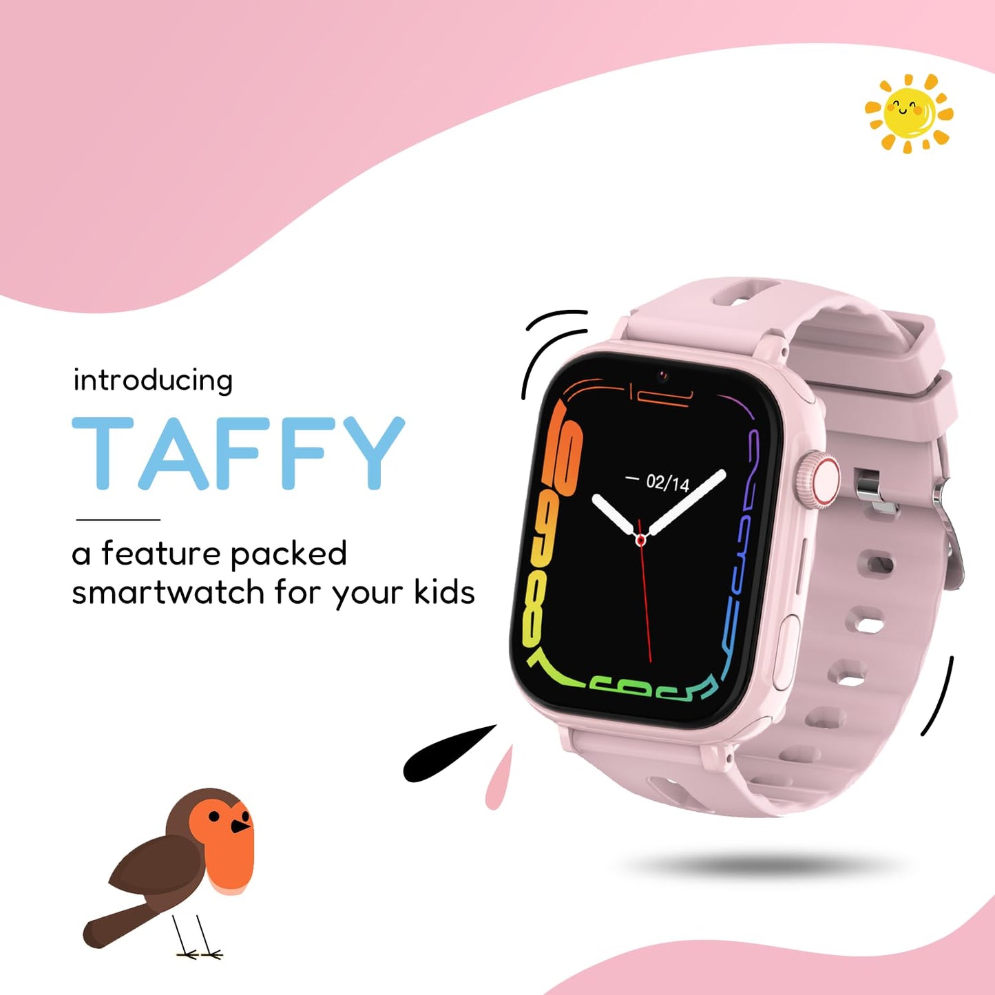 Turet Taffy Smart Watch for Kids