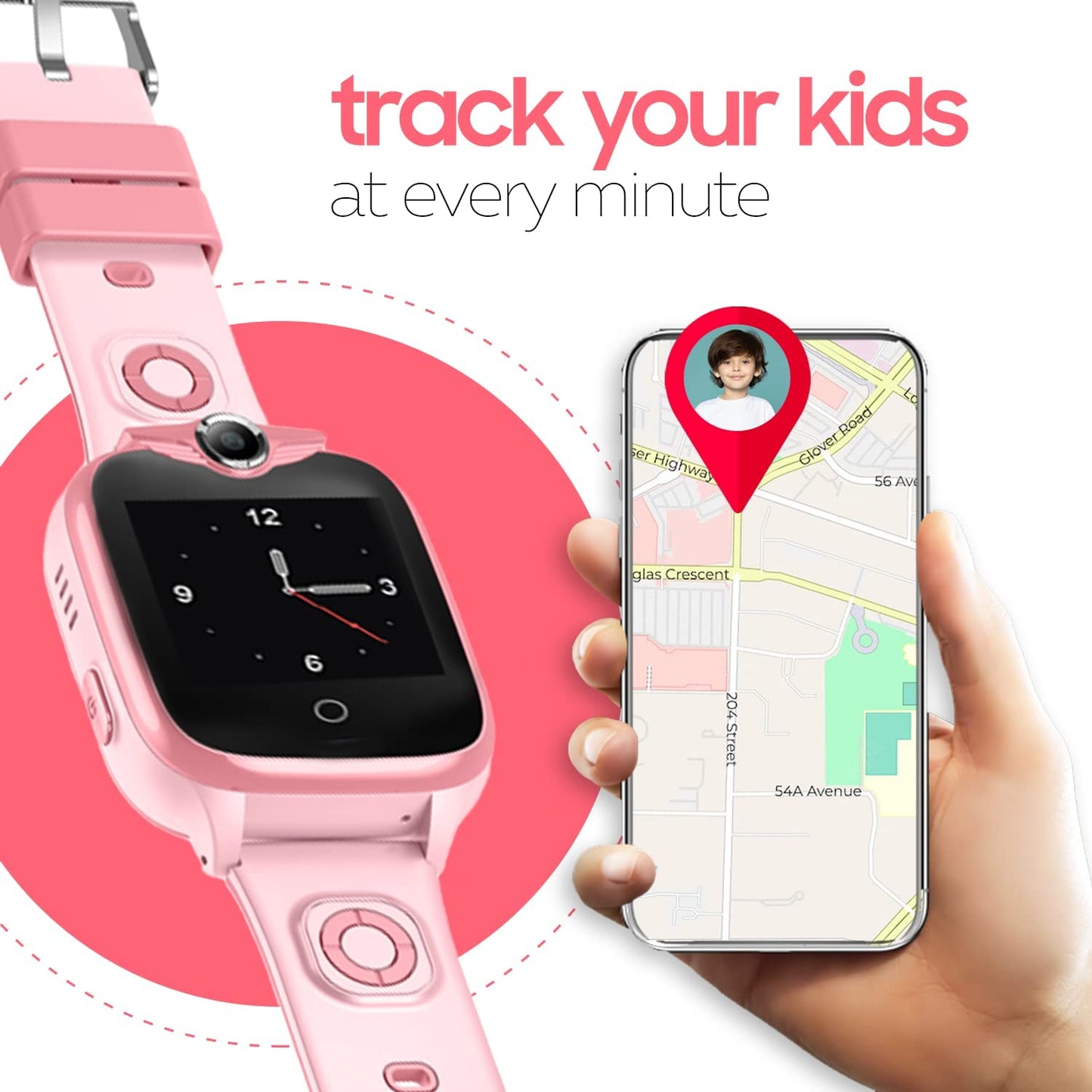 Turet Gravel Smart Watch for Kids