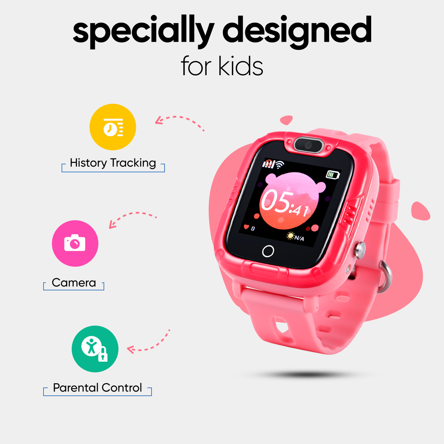 Turet Marshmallow Smart Watch for Kids