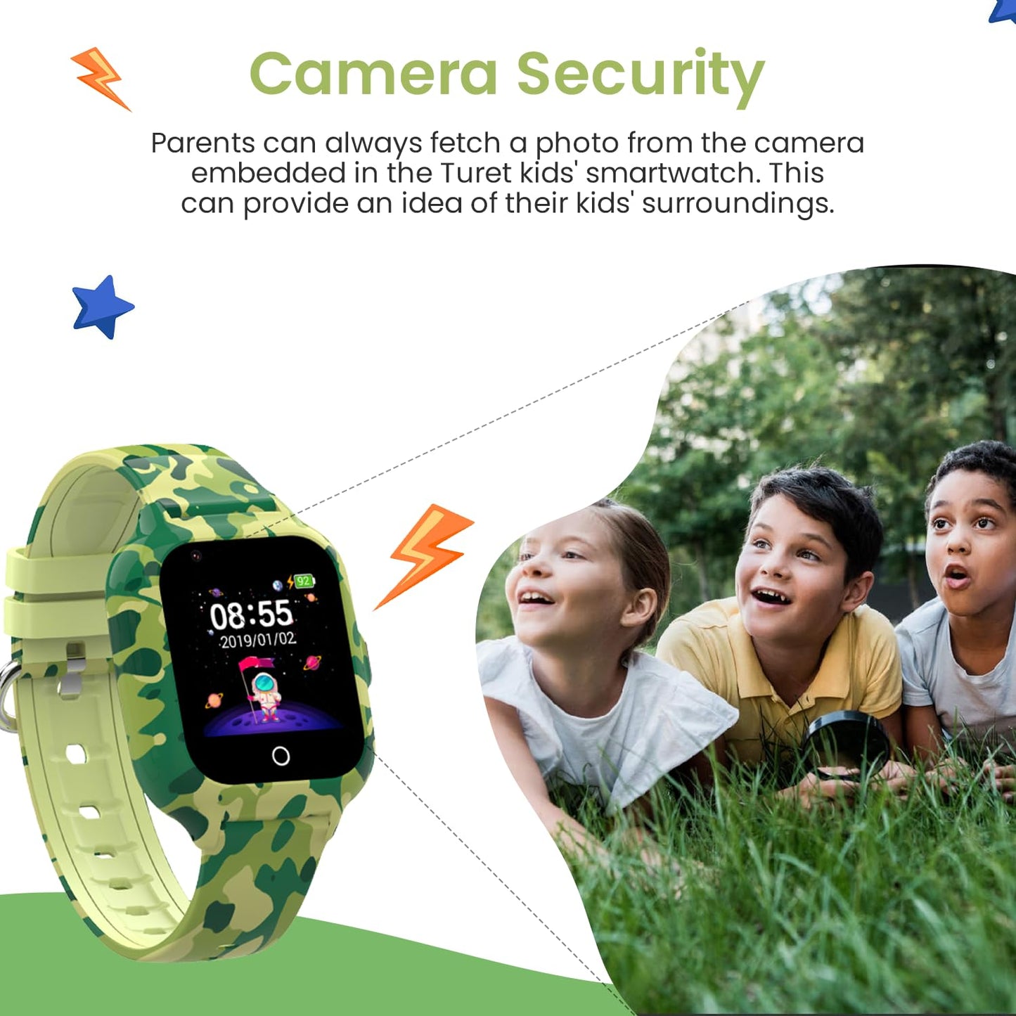 Turet Marcos Smart Watch for Kids