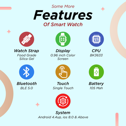 Turet Daisy Smart Watch for Kids