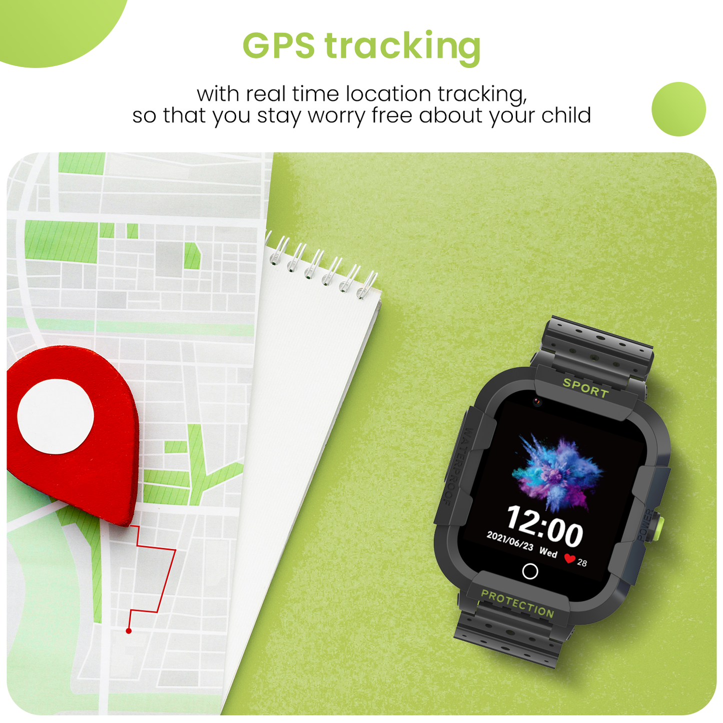 Turet Gator 2.0 Smart Watch for Kids