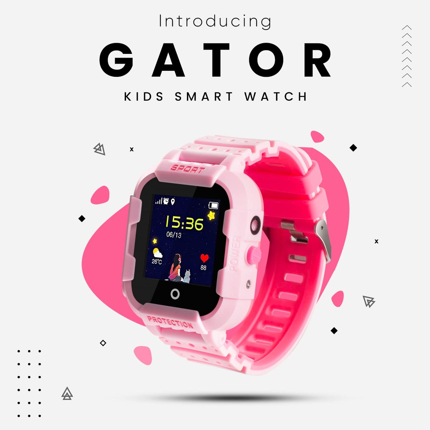 Turet Gator Smart Watch for Kids